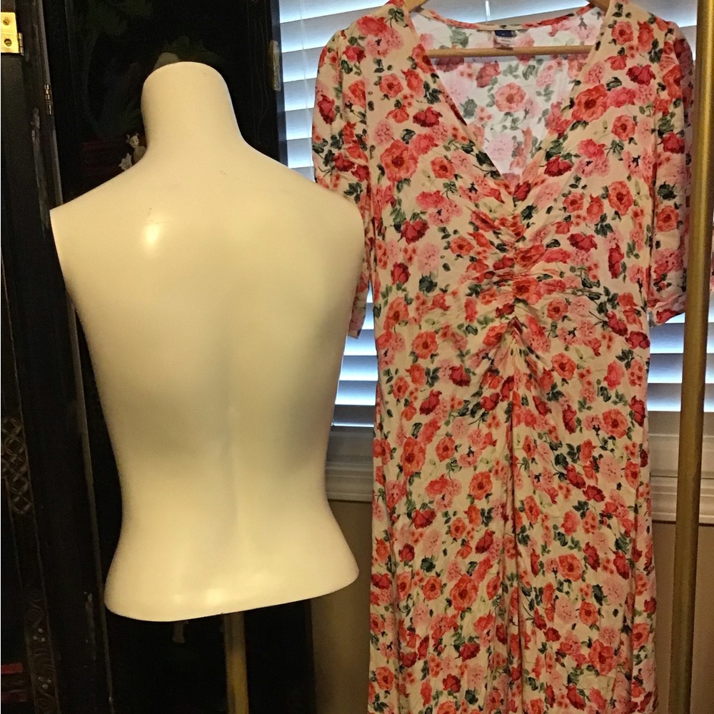 2 Medium Floral Dresses